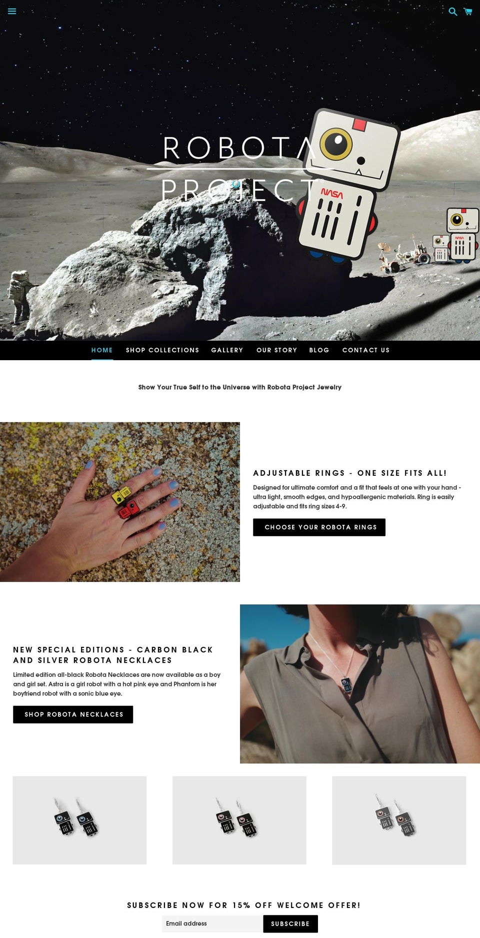 robotaproject.com — Shopify storefront screenshot