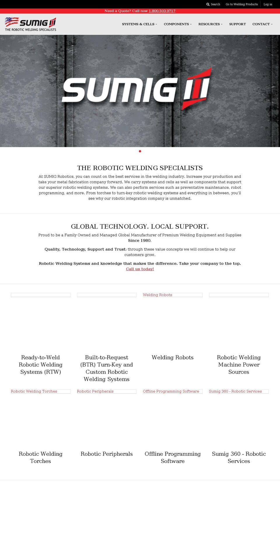 robotics.sumigusa.com shopify website screenshot