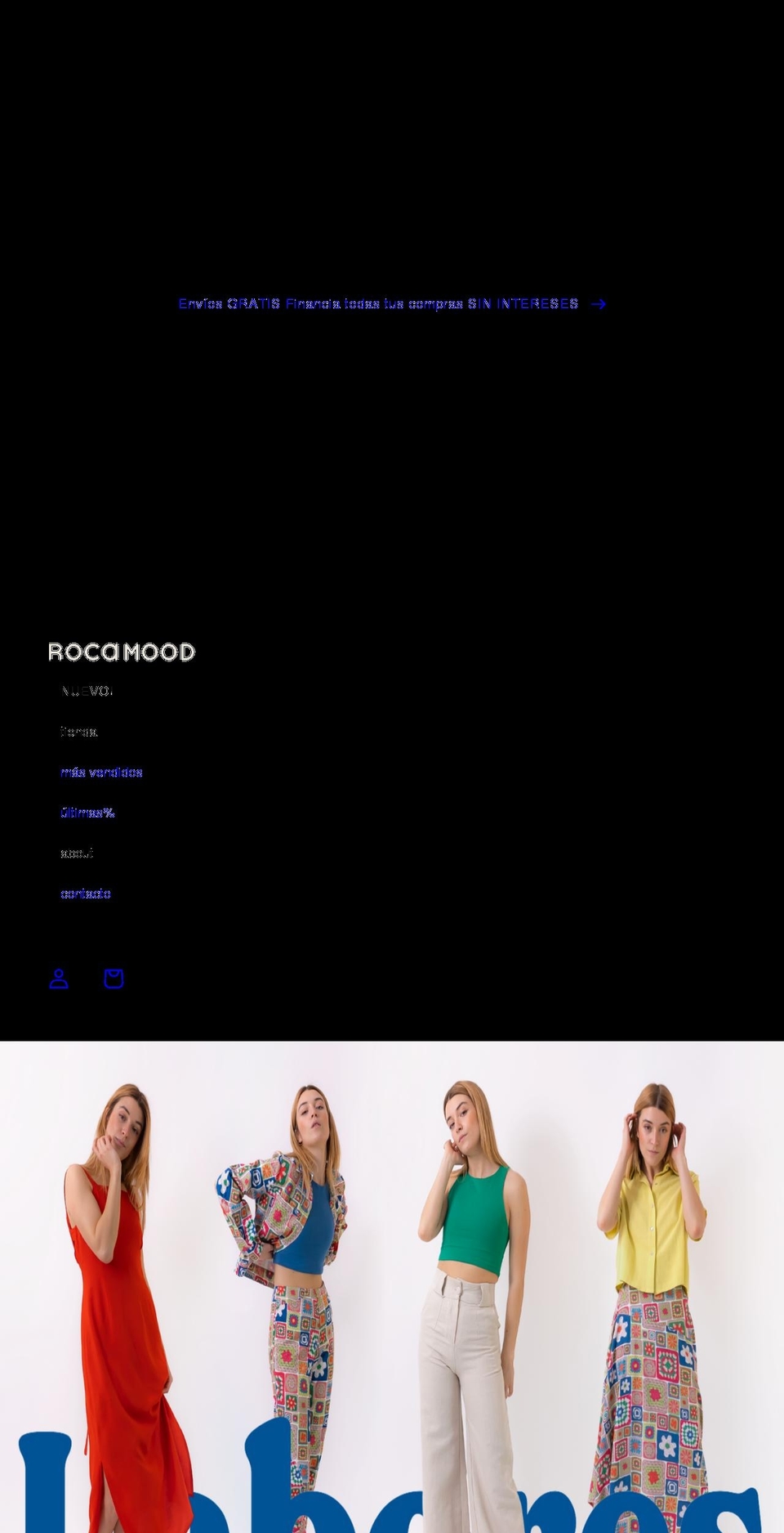 rocamood.com shopify website screenshot