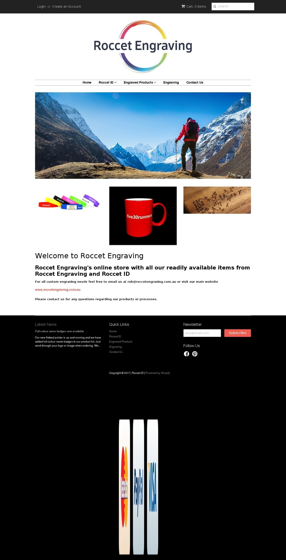 roccetid.com shopify website screenshot