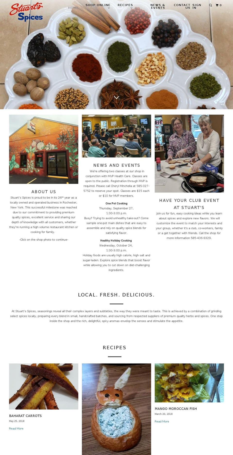 roccityhotpeppers.com — Shopify storefront screenshot