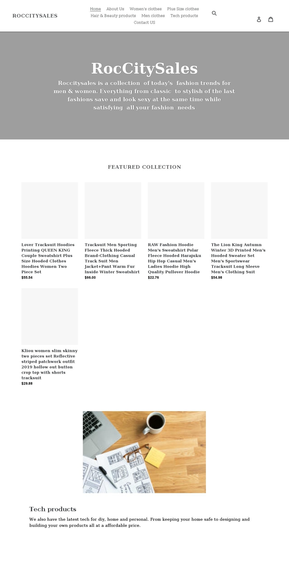 roccitysale.com shopify website screenshot