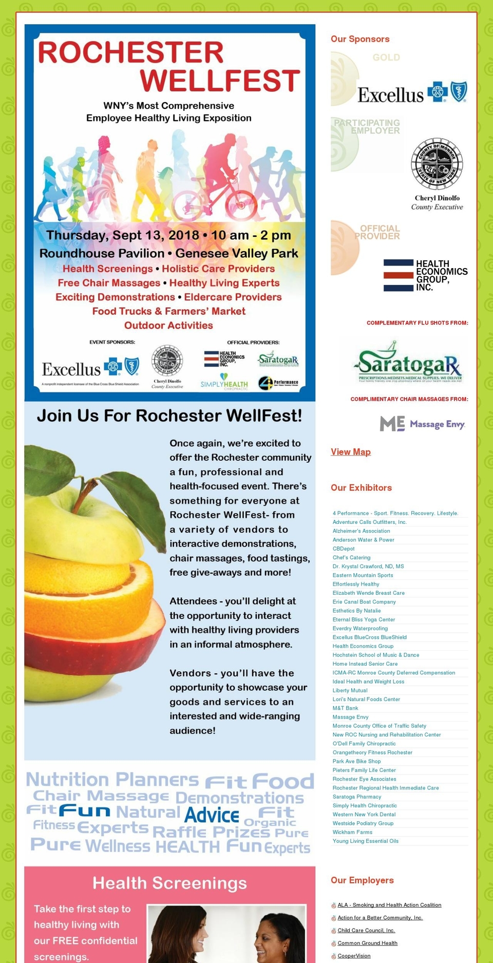 Harmony Expos Shopify theme site example rochesterwellfest.com