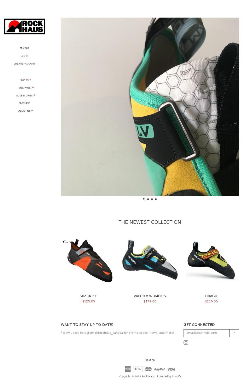 rock-haus.ca shopify website screenshot