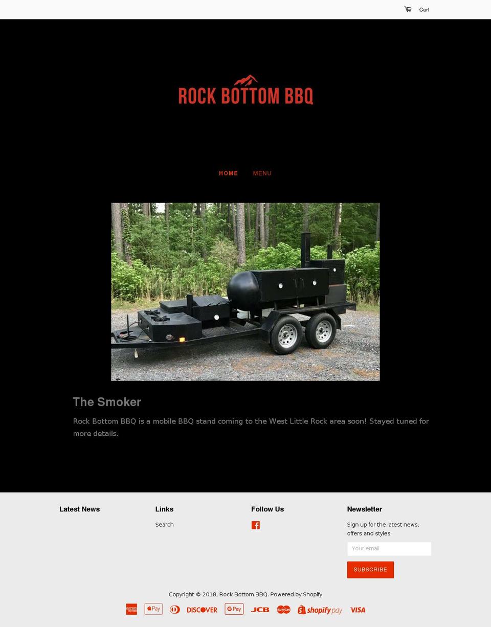 rockbottombbq.com — Shopify storefront screenshot
