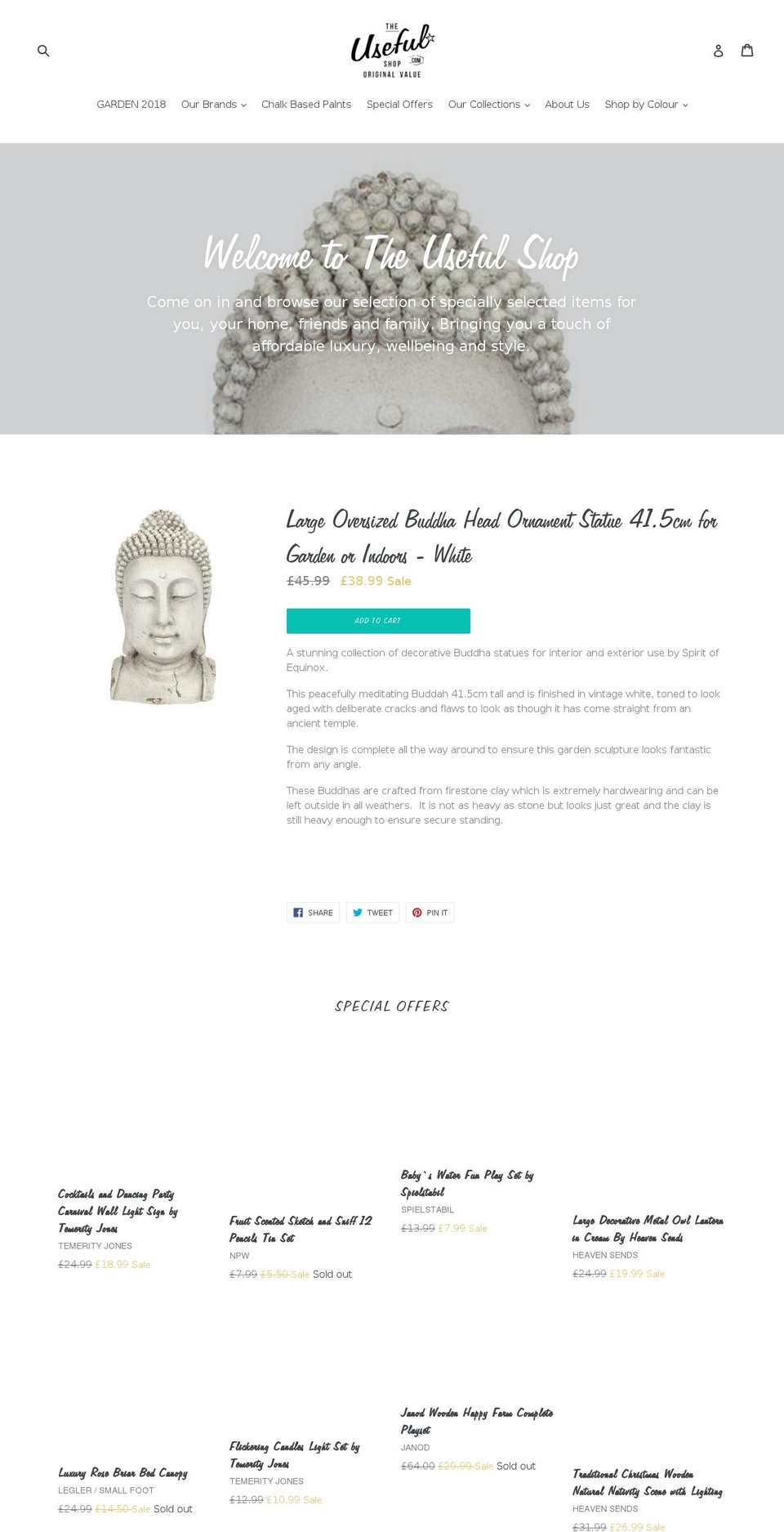 rockedout.com shopify website screenshot