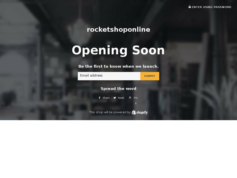 rocketshoponline.com — Shopify storefront screenshot