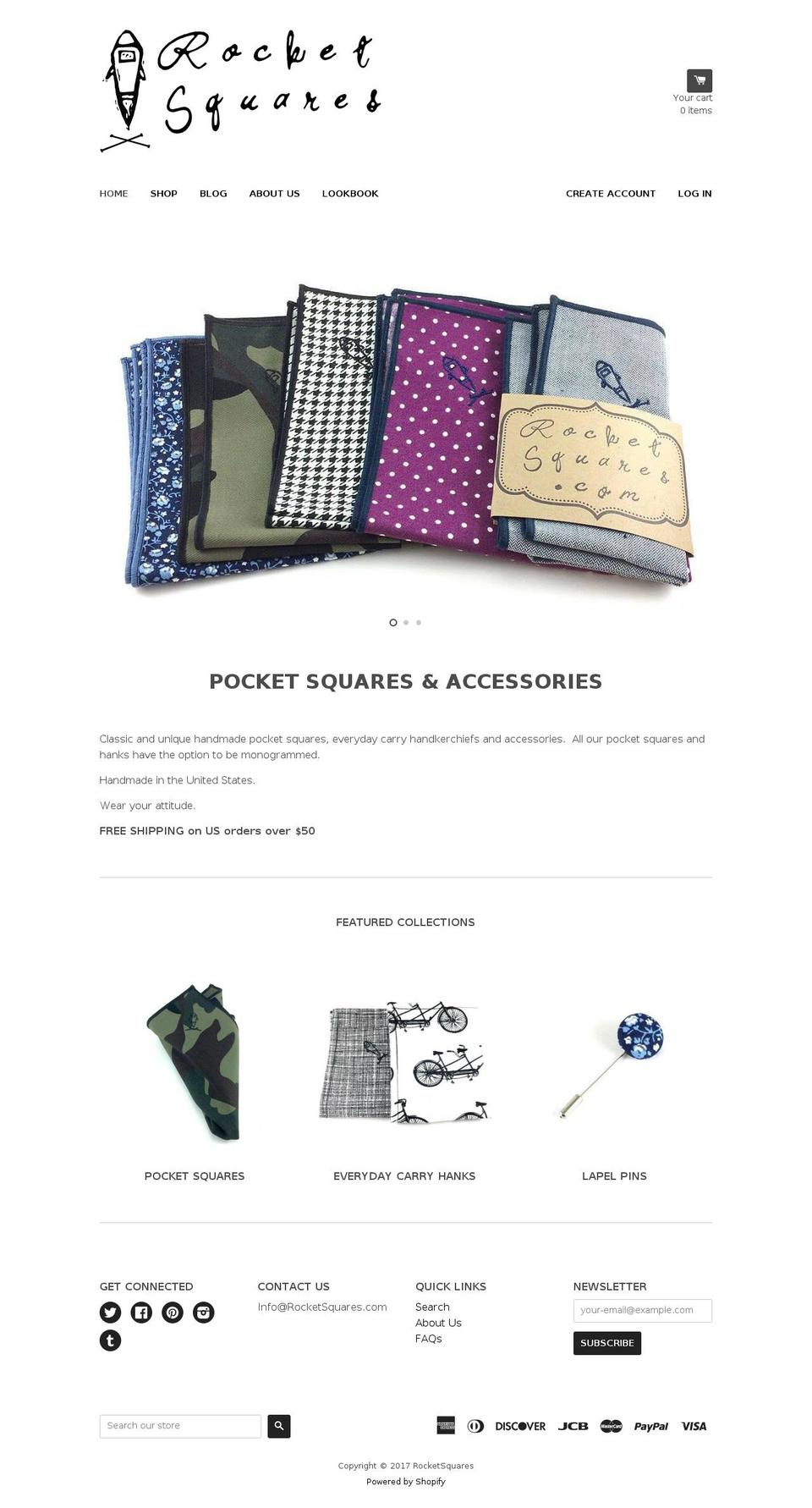 rocketsquares.com shopify website screenshot