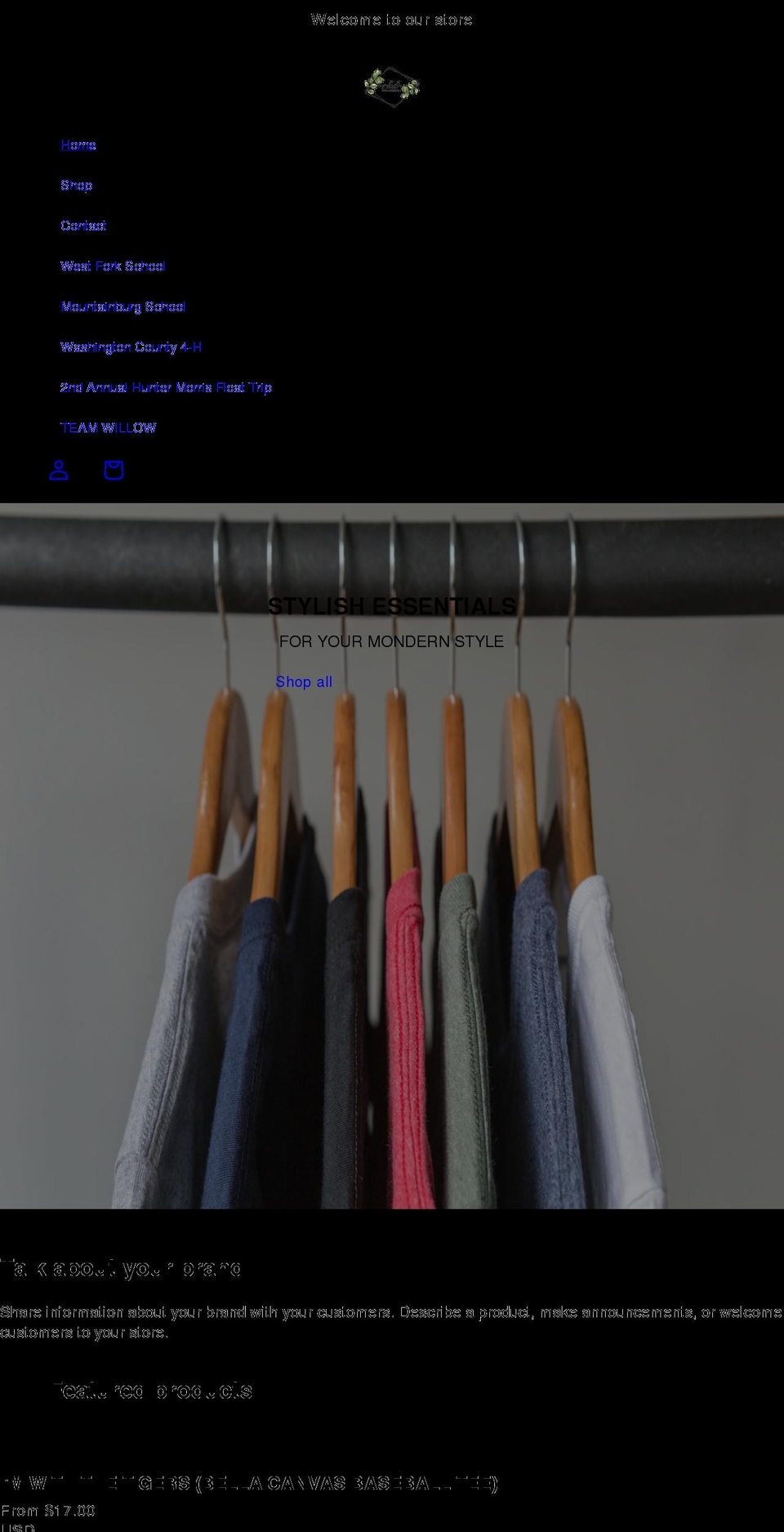 rockhousedesigns.com shopify website screenshot