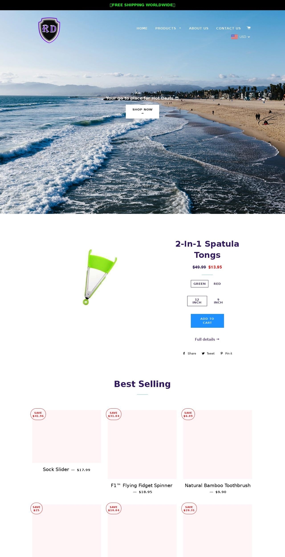 rockingdeals.net shopify website screenshot