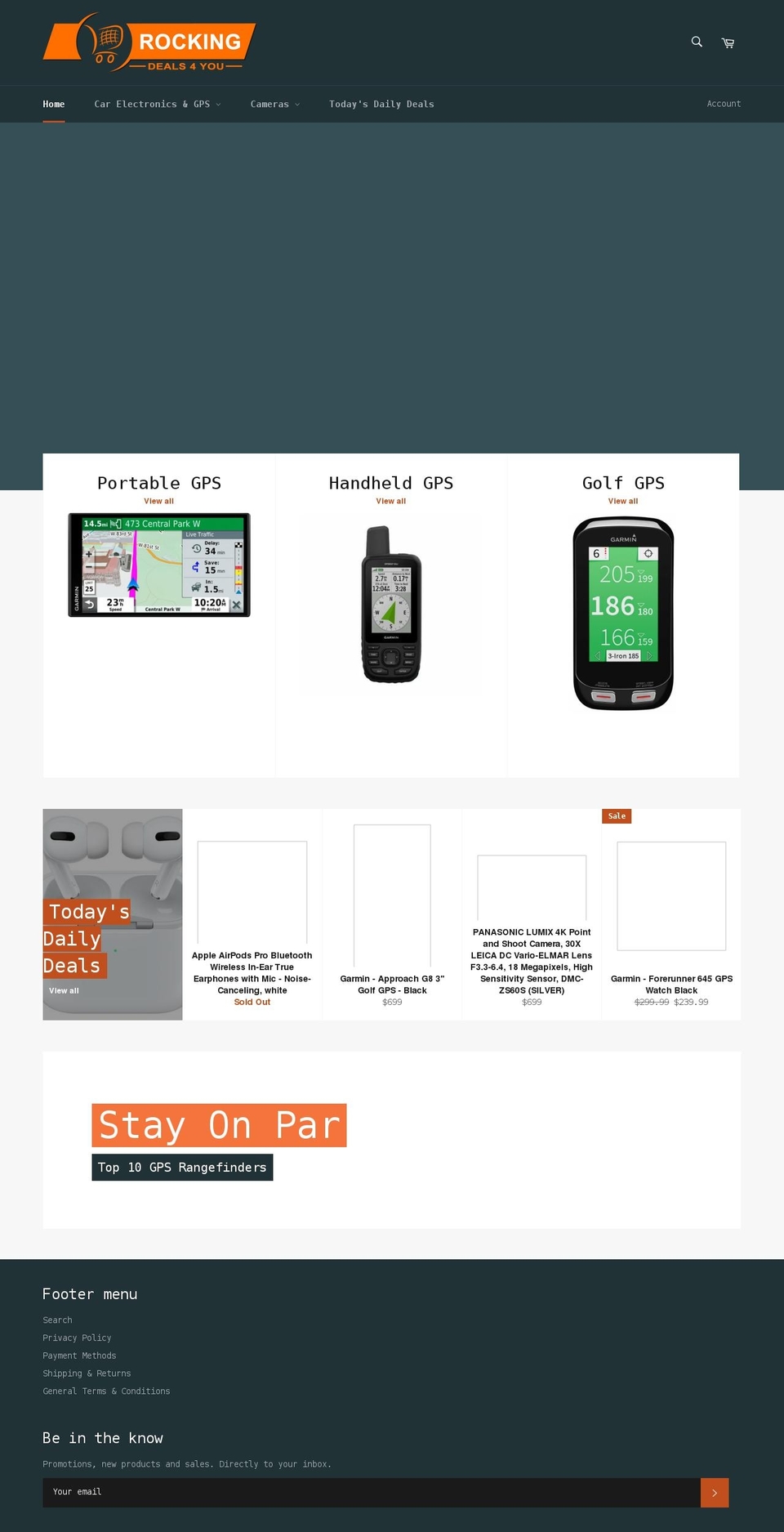 rockingdeals4u.com shopify website screenshot