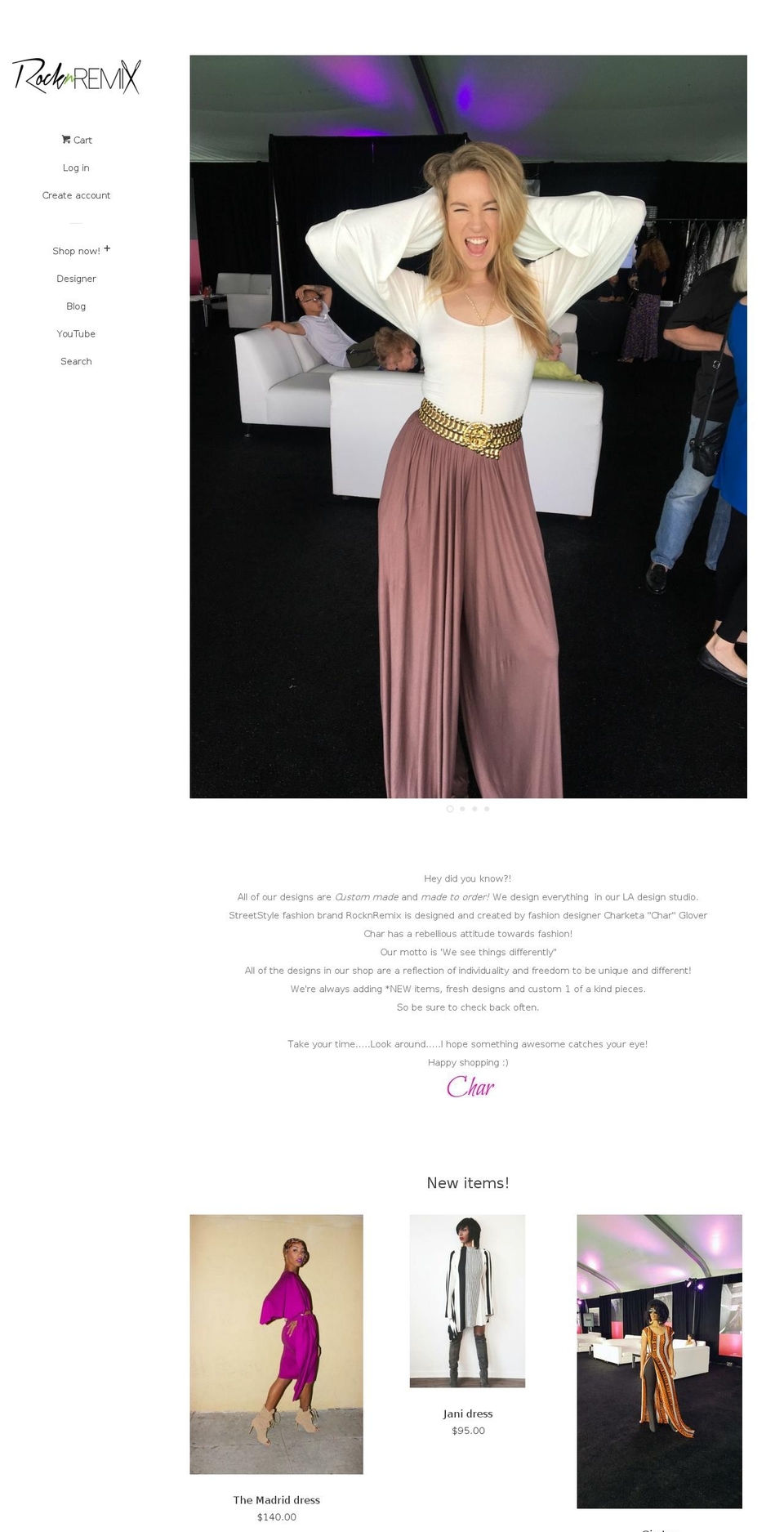 rocknremix.com shopify website screenshot