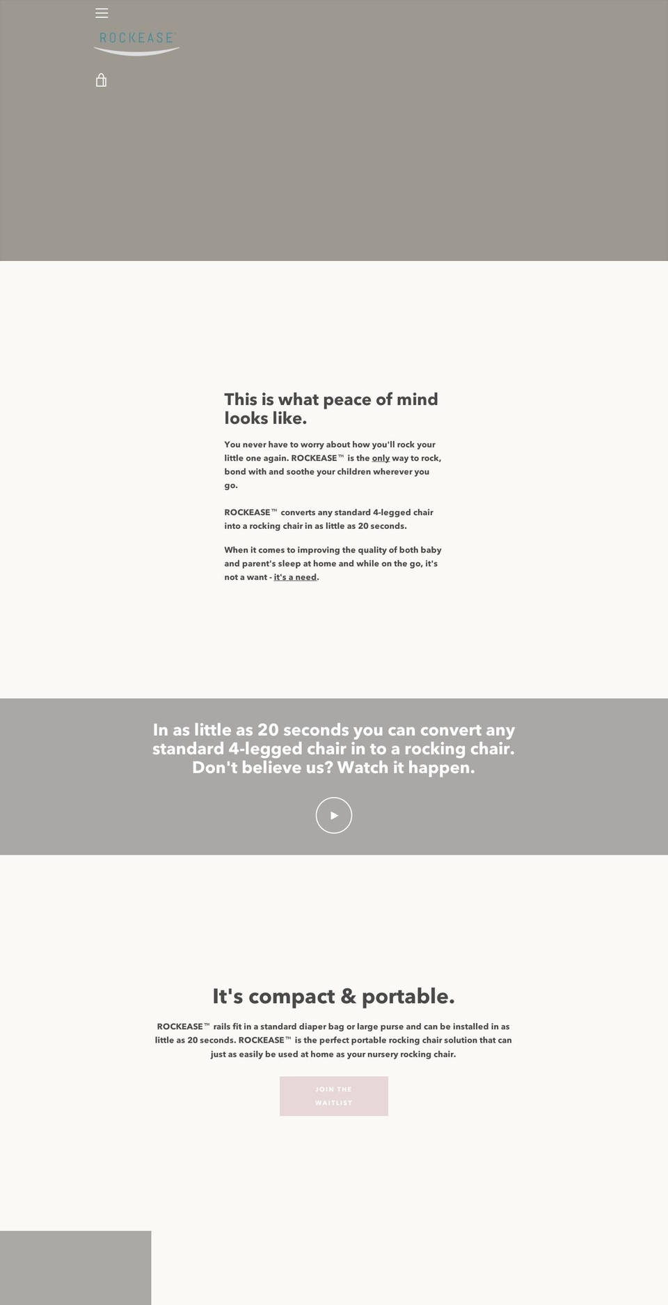 rockonthego.com shopify website screenshot