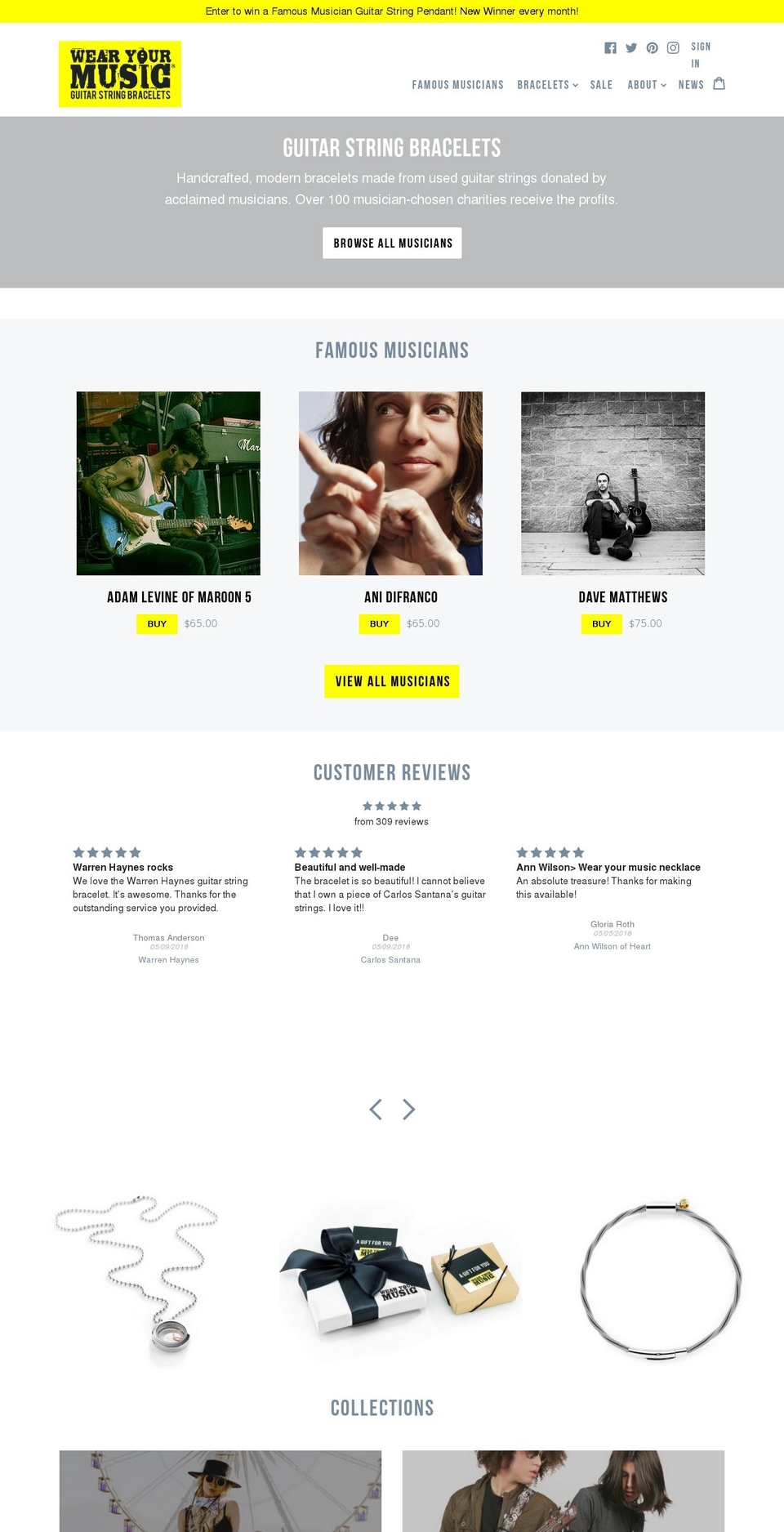 EM - Wear Your Music - V5.2 - Production Shopify theme site example rockrecycled.com