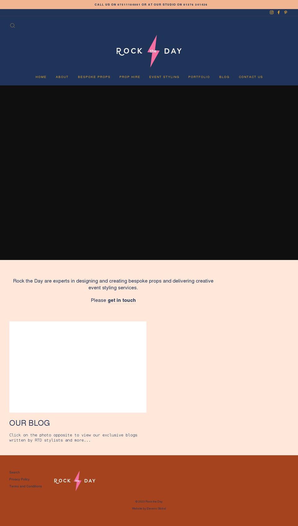 rocktheday.co.uk shopify website screenshot