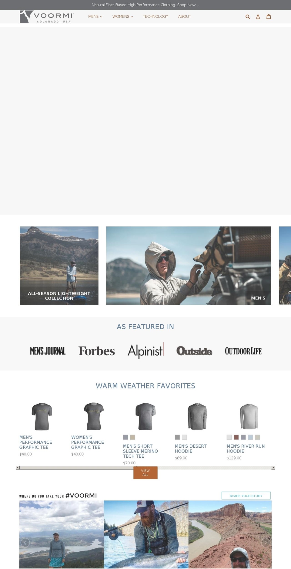 Voormi | 2.0 Inferno base Shopify theme site example rockymountainmerino.com