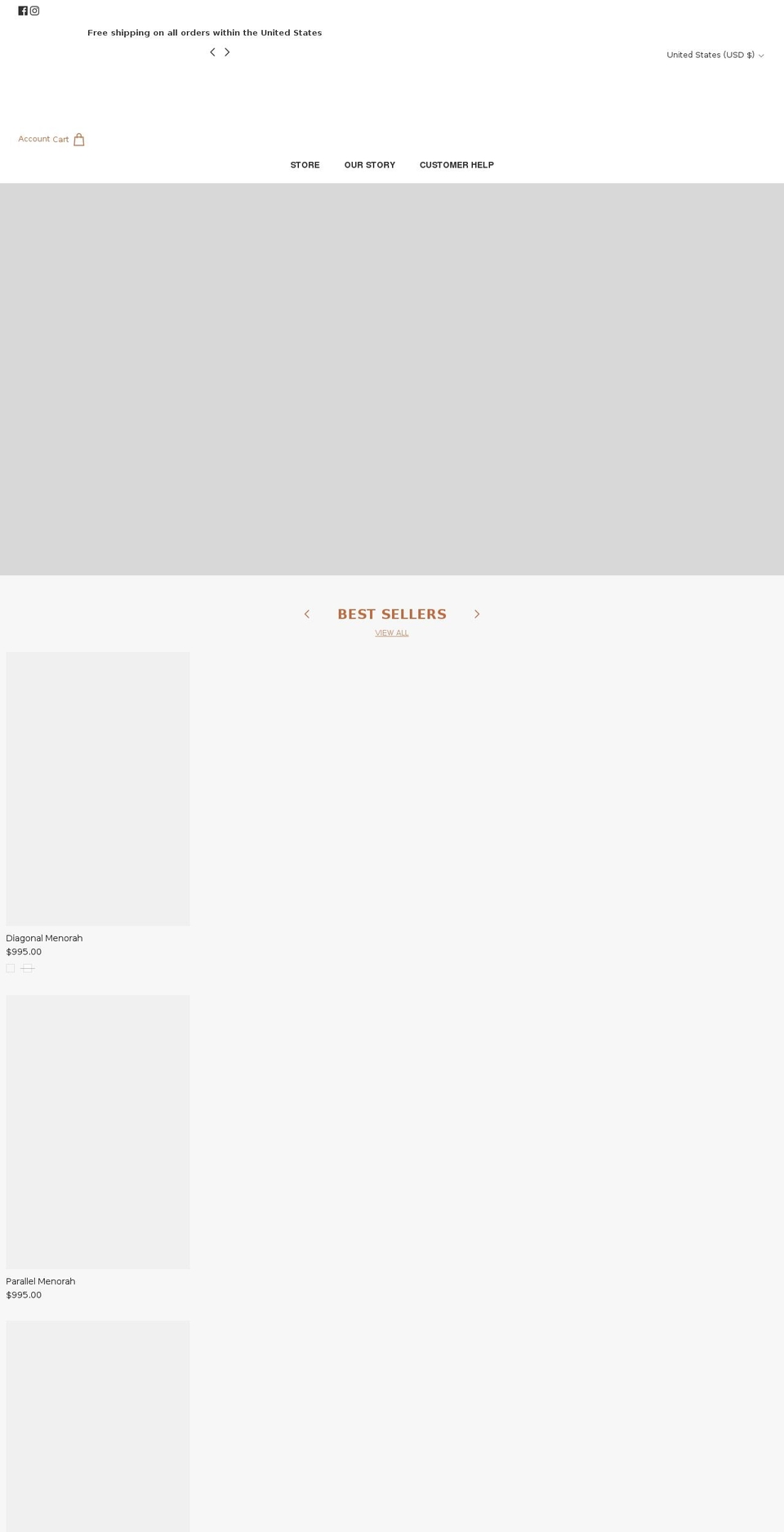 rodandflame.com shopify website screenshot