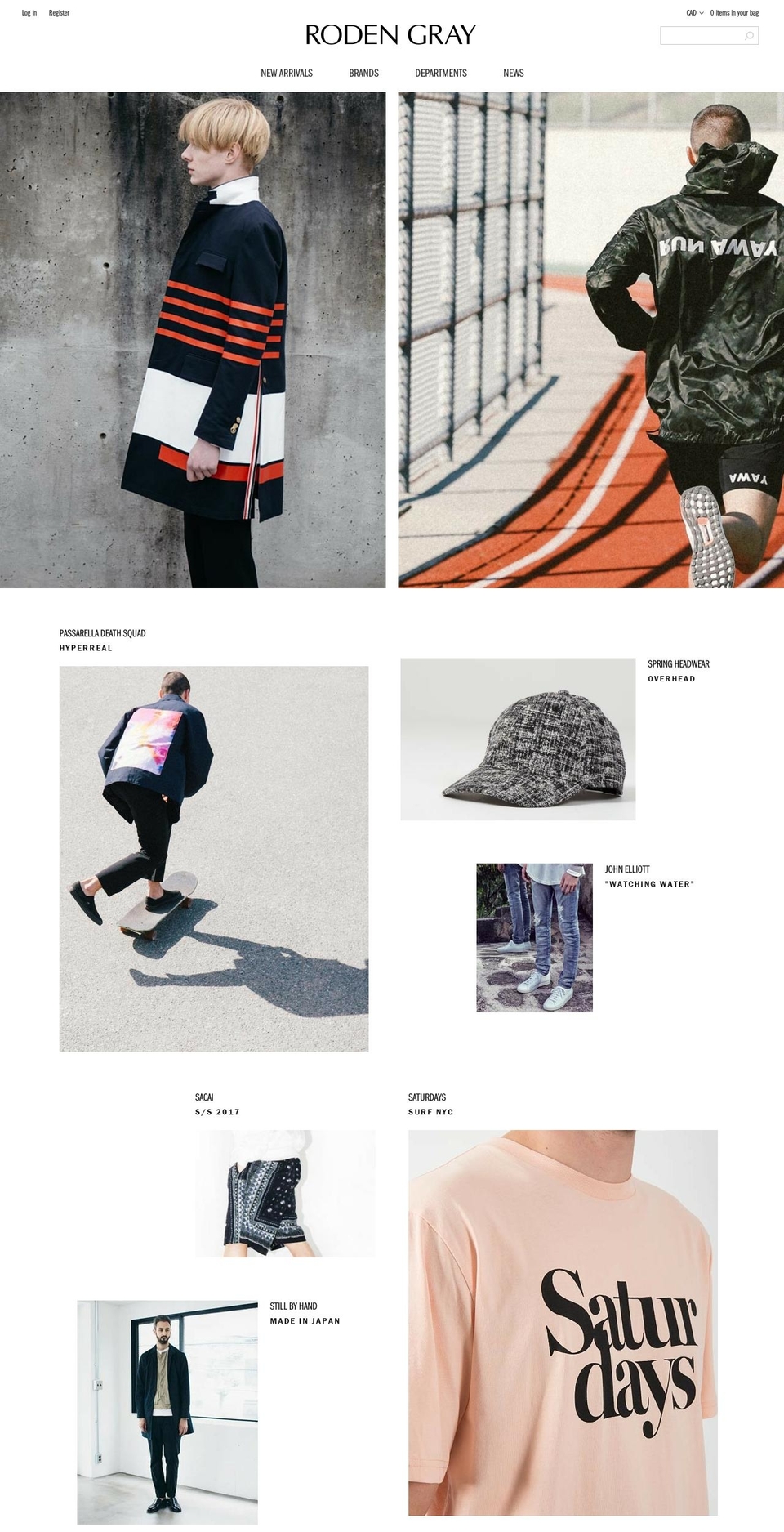 RG Theme 2017: Updates Shopify theme site example rodengrey.com