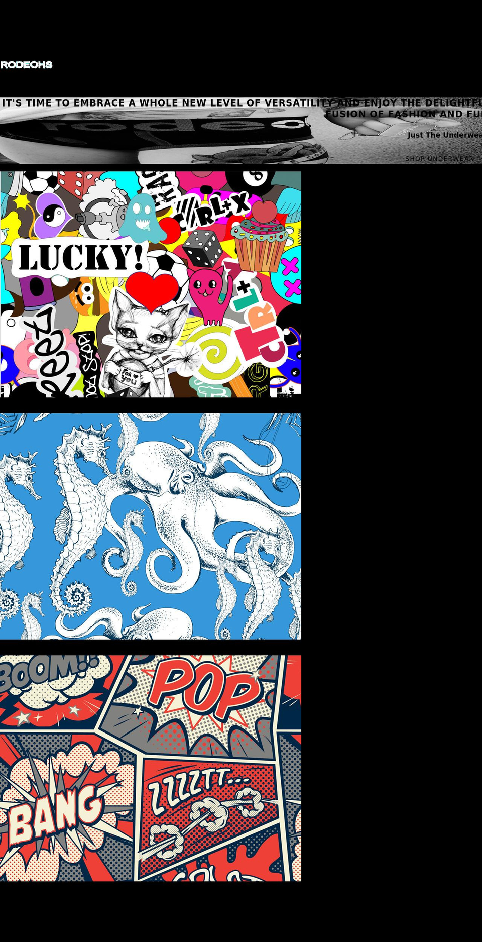 rodeohs.com shopify website screenshot