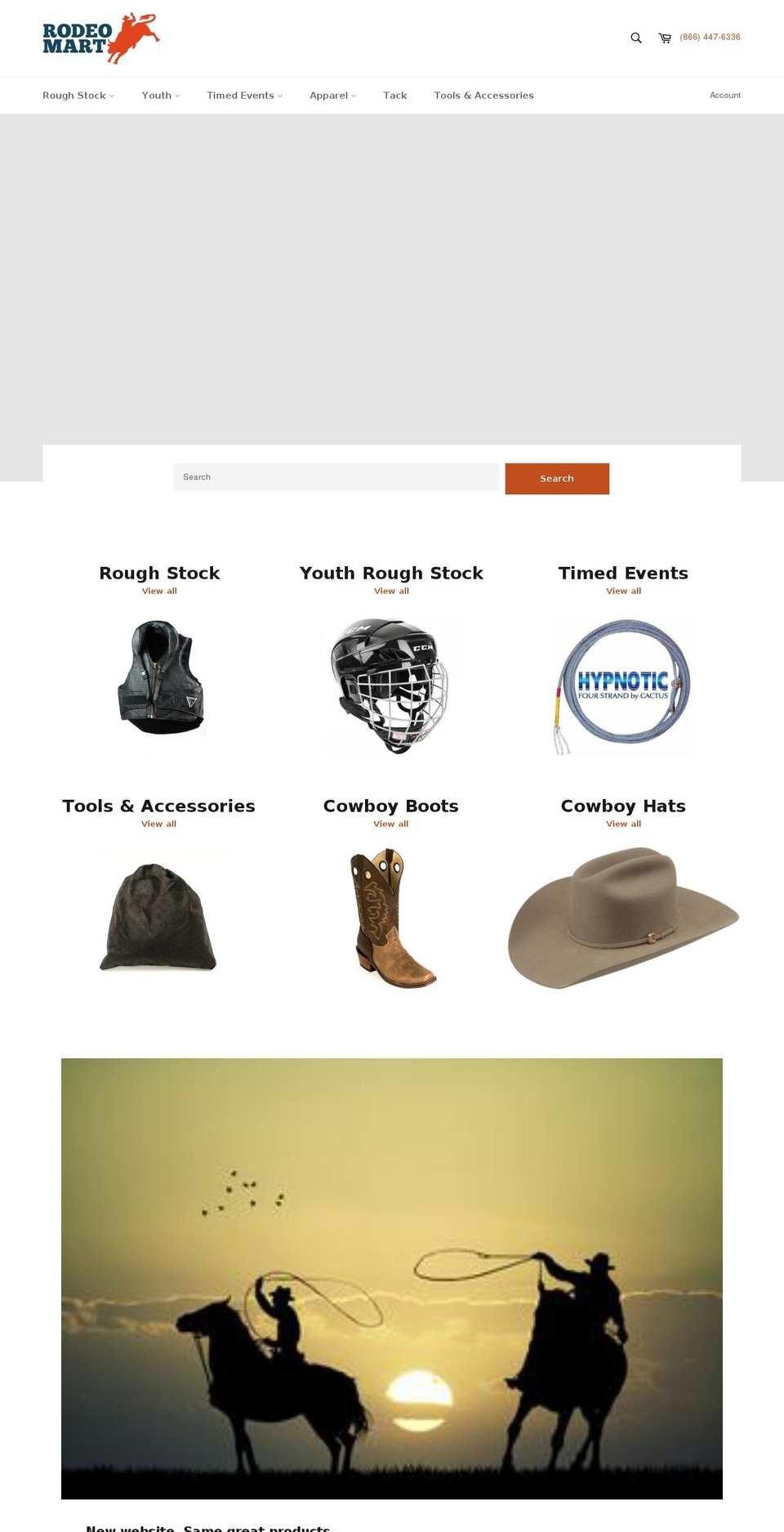 rodeomart.com — Shopify storefront screenshot