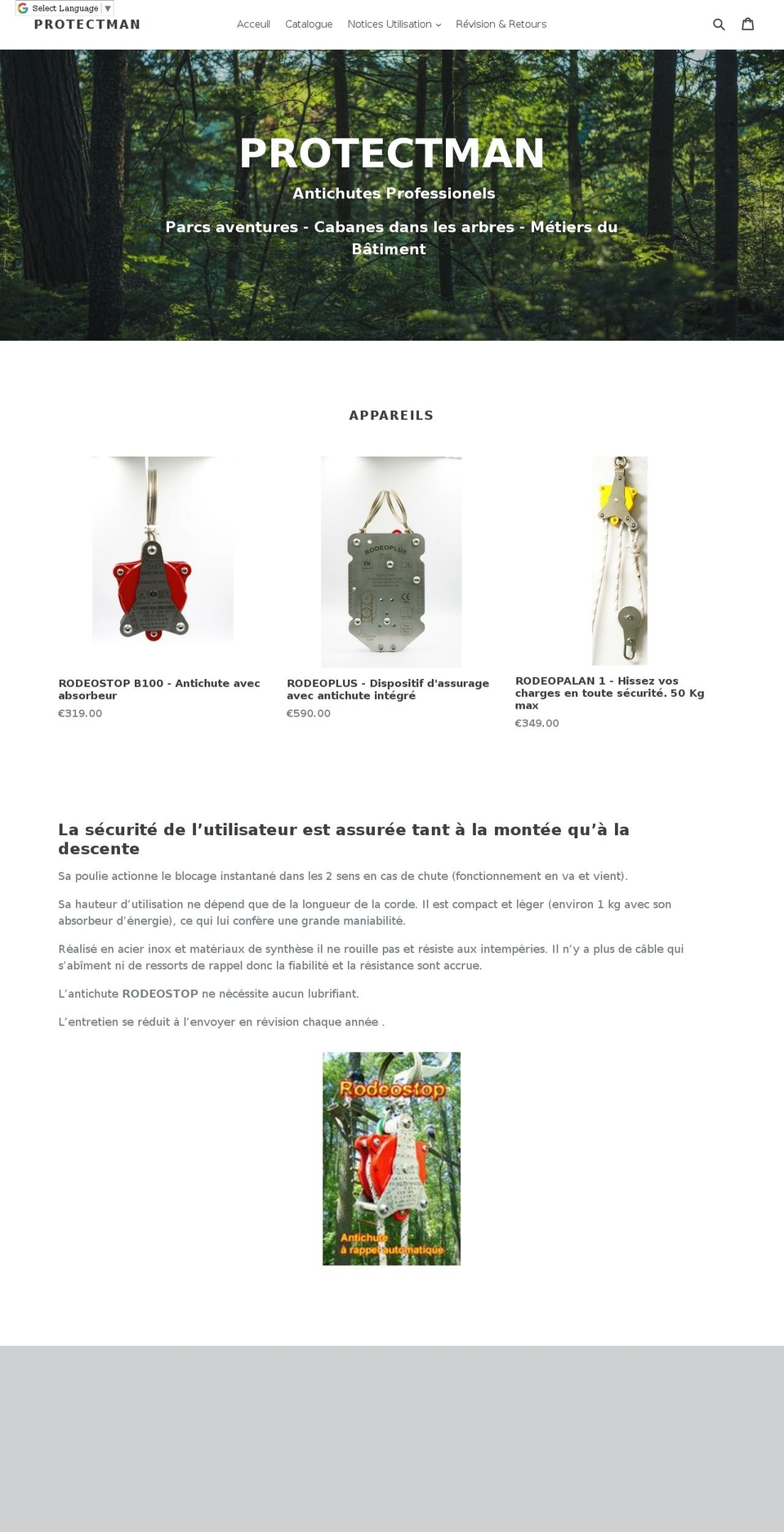rodeoplus.com — Shopify storefront screenshot