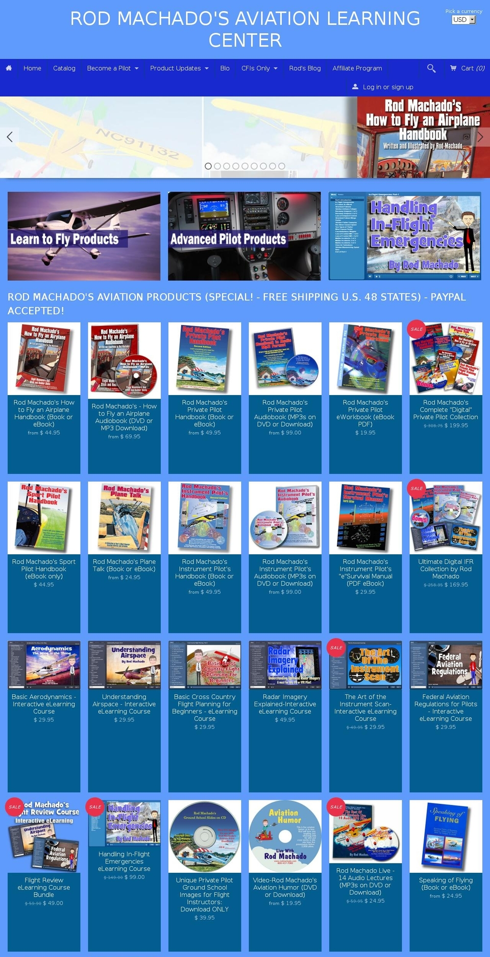 rodmachado.com shopify website screenshot