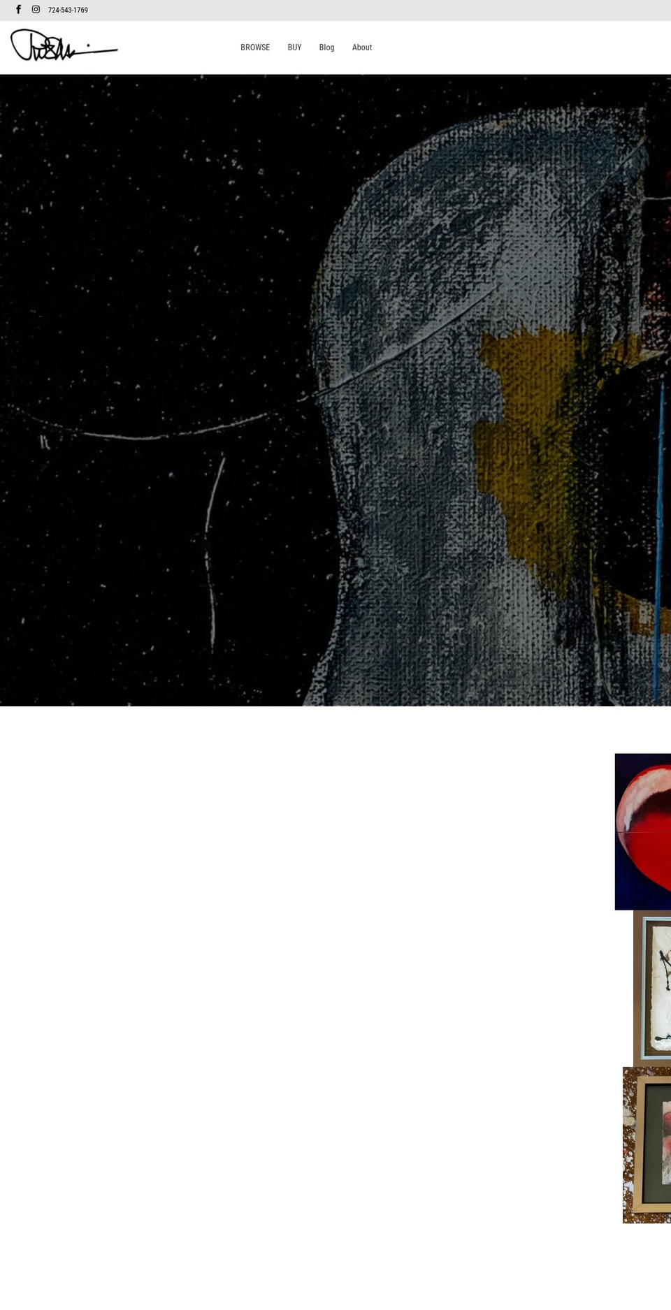rodmorris.com shopify website screenshot