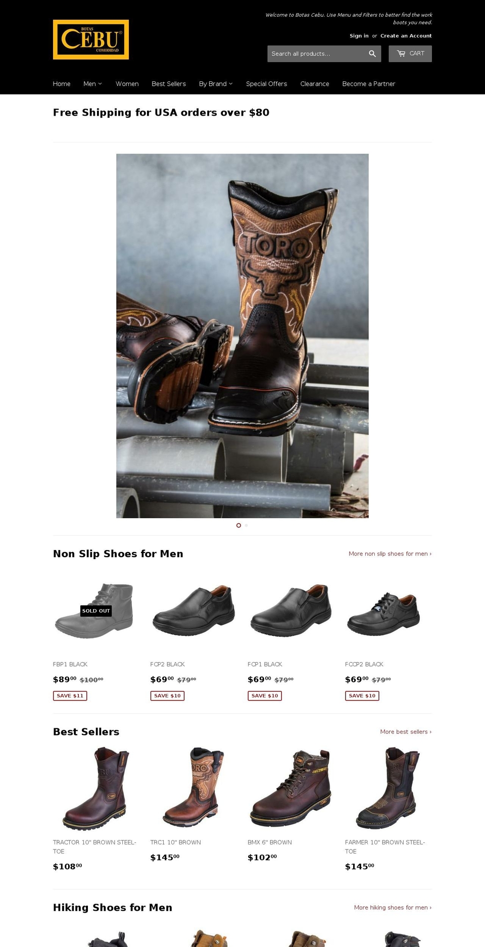rodmorshoes.com shopify website screenshot