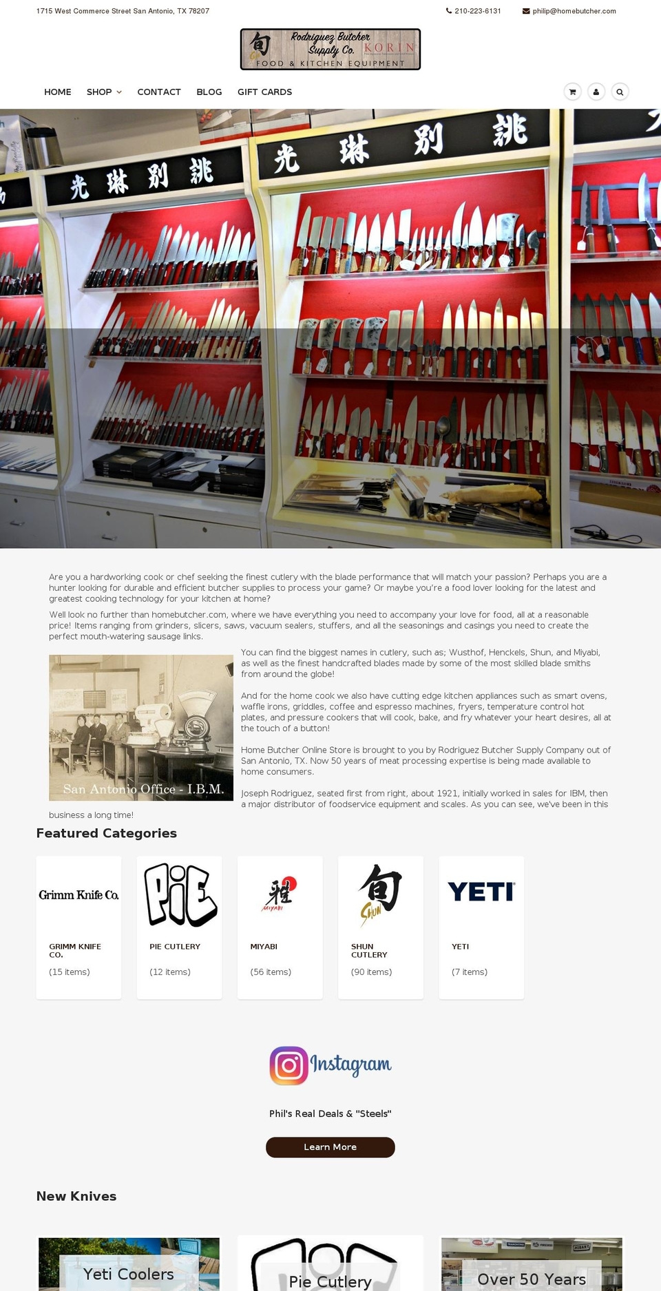 MASTER SHOWTIME - SHUN PROMO Shopify theme site example rodriguezbutchersupply.com