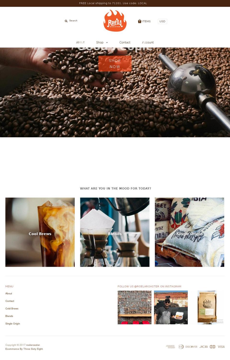 roelaroaster.com shopify website screenshot