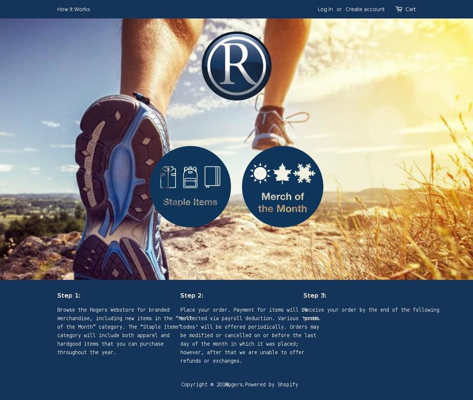 rogerselectricshop.com — Shopify storefront screenshot
