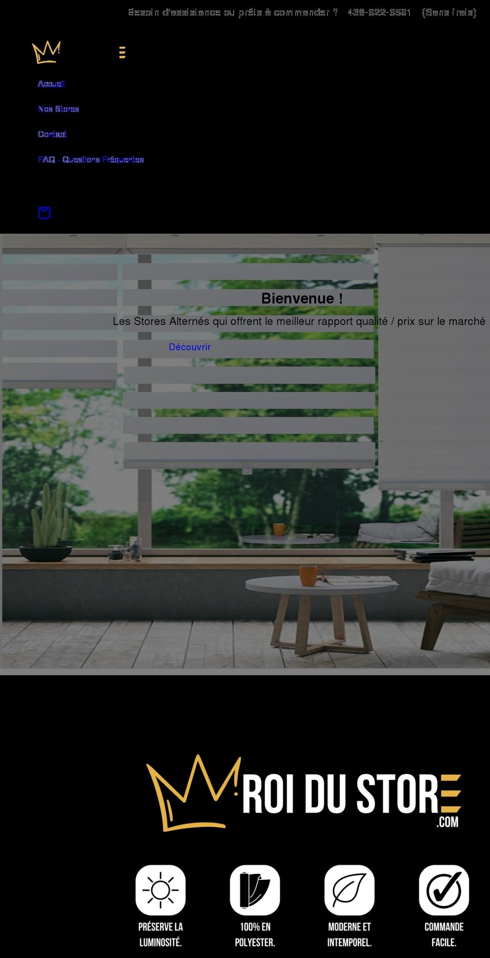 roidustore.com shopify website screenshot