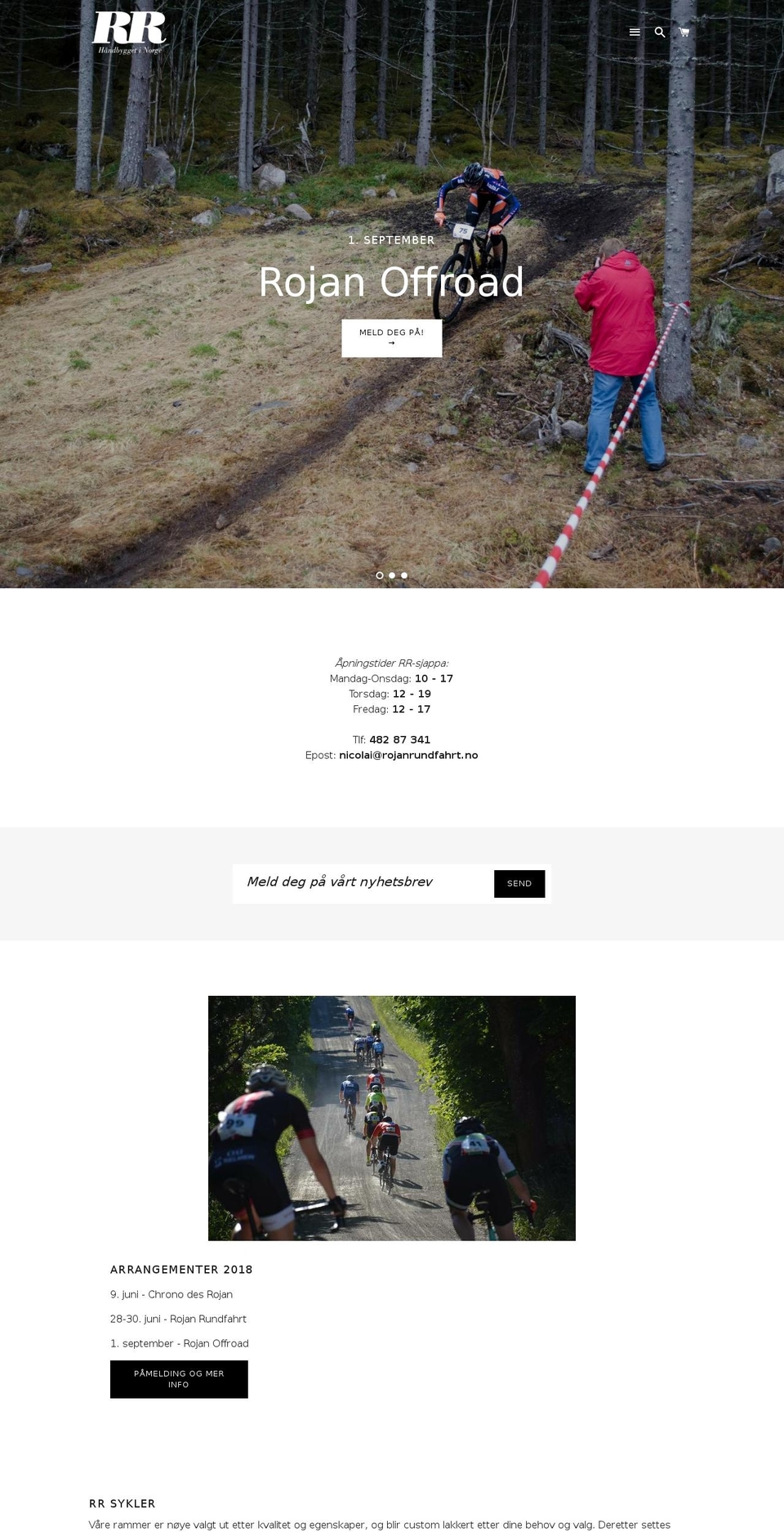 rojanrundfahrt.no shopify website screenshot