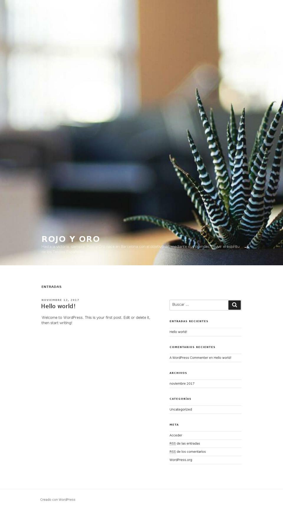 rojoyoro.com — Shopify storefront screenshot