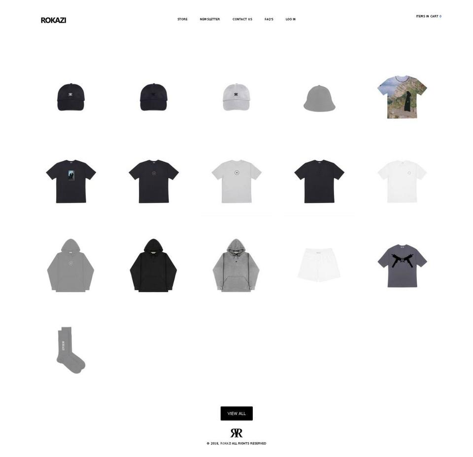 rokazi.com — Shopify storefront screenshot