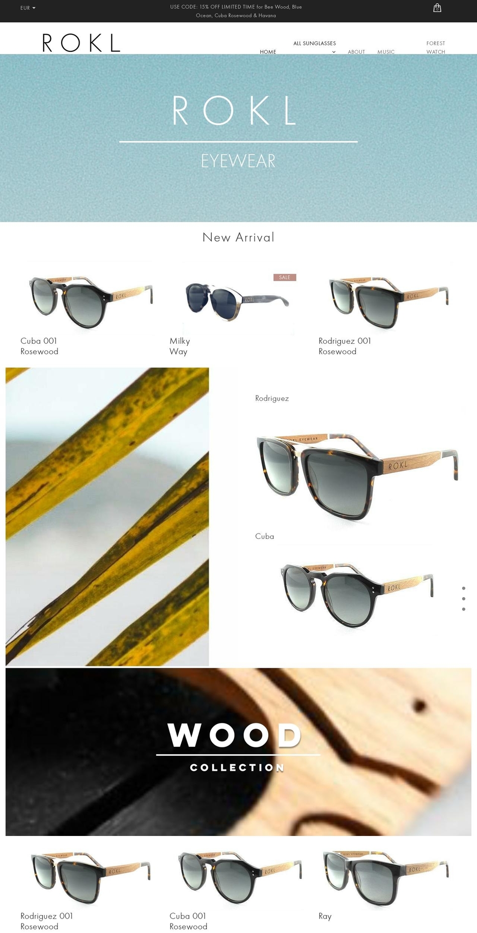 Copy 2.1 Shopify theme site example rokleyewear.com