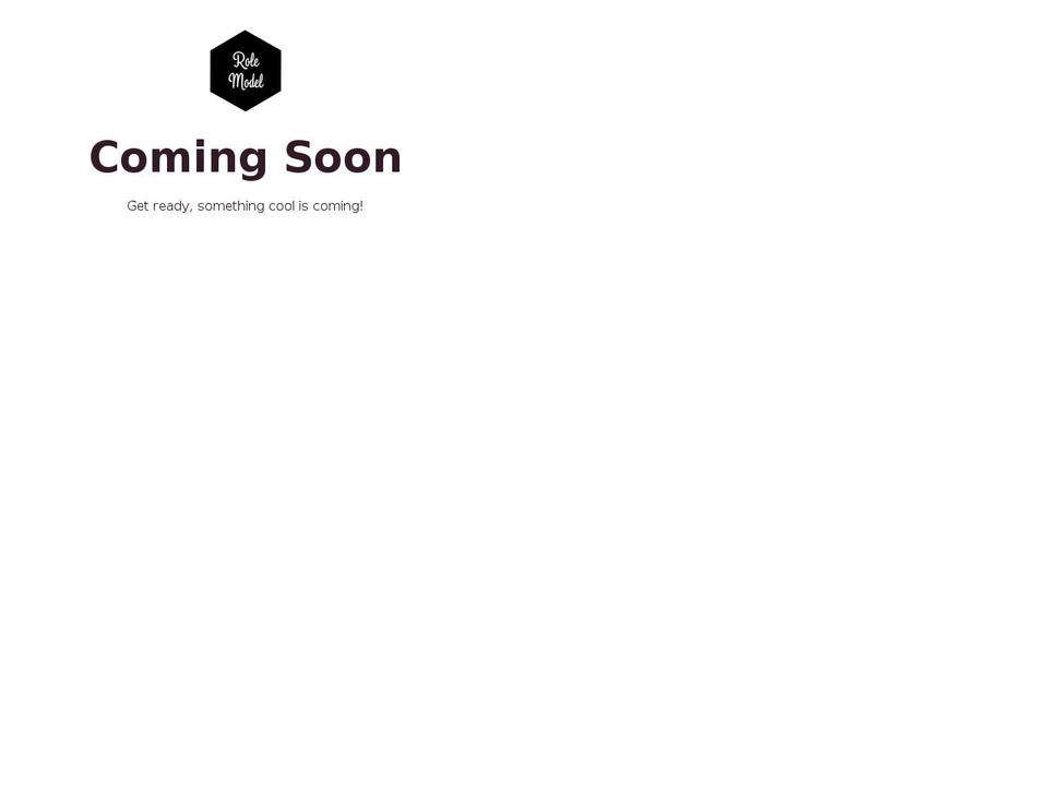 rolemodelshop.com — Shopify storefront screenshot