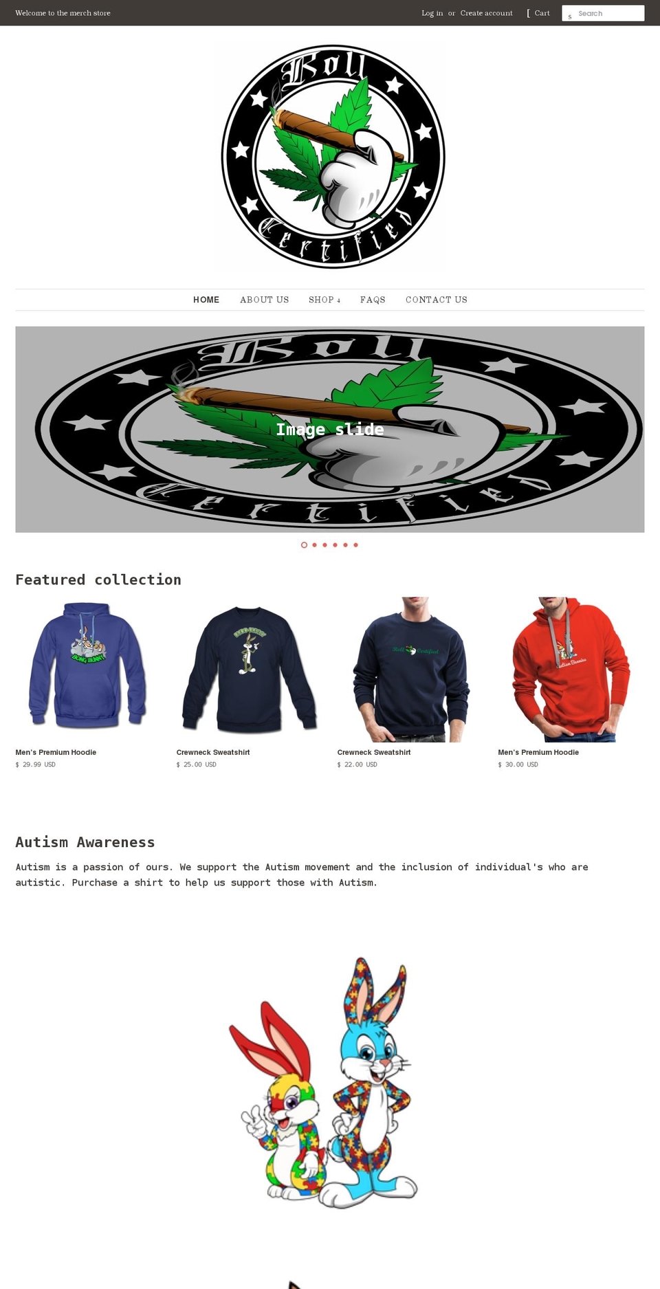 rollcertified.com shopify website screenshot
