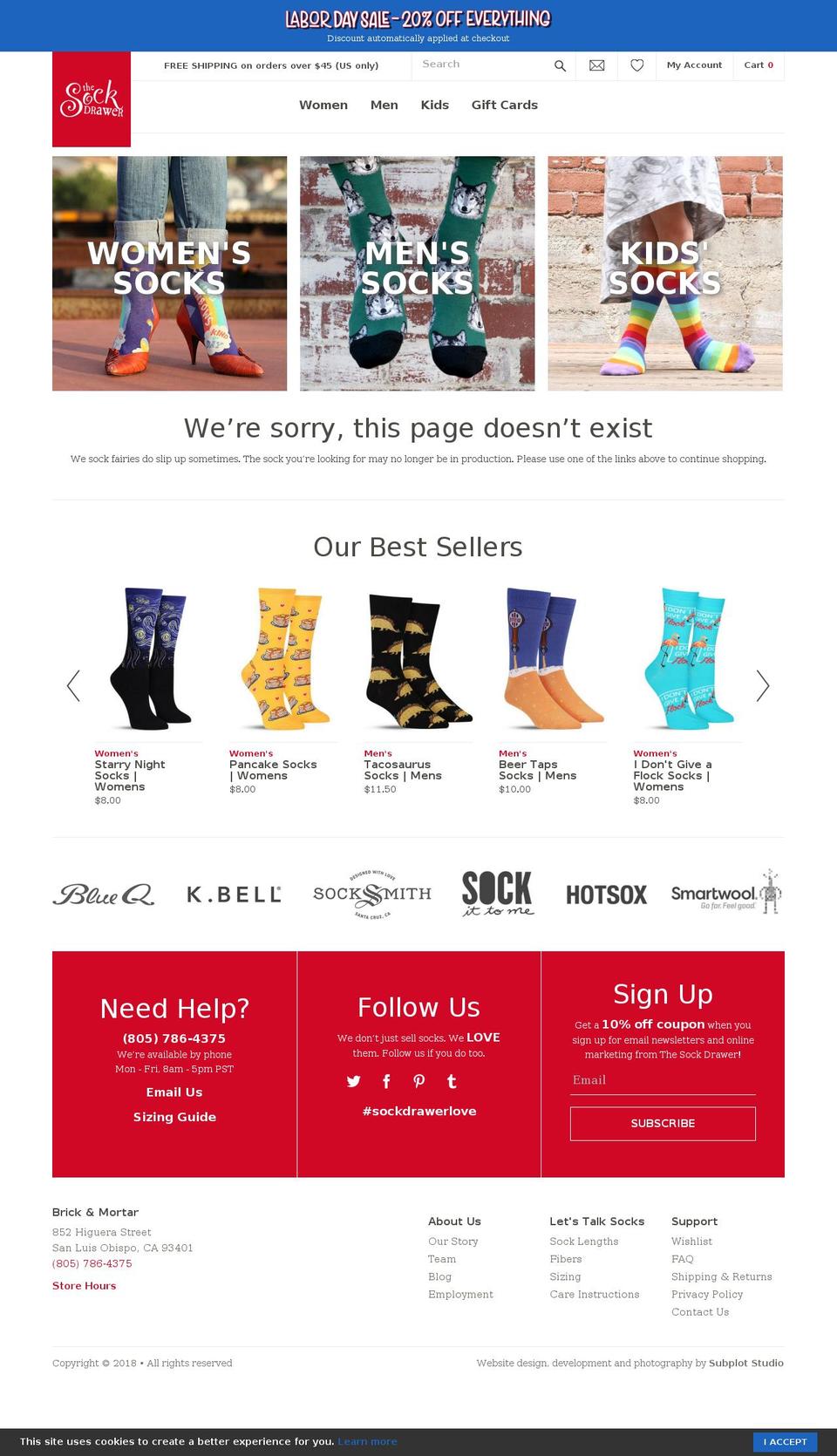 LIVE - POST B2S (8\/2017 Redesign) Shopify theme site example rollerderbysocks.com