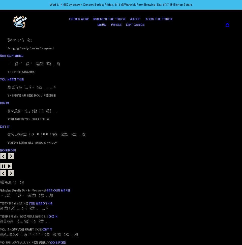 rollmuptruck.com shopify website screenshot