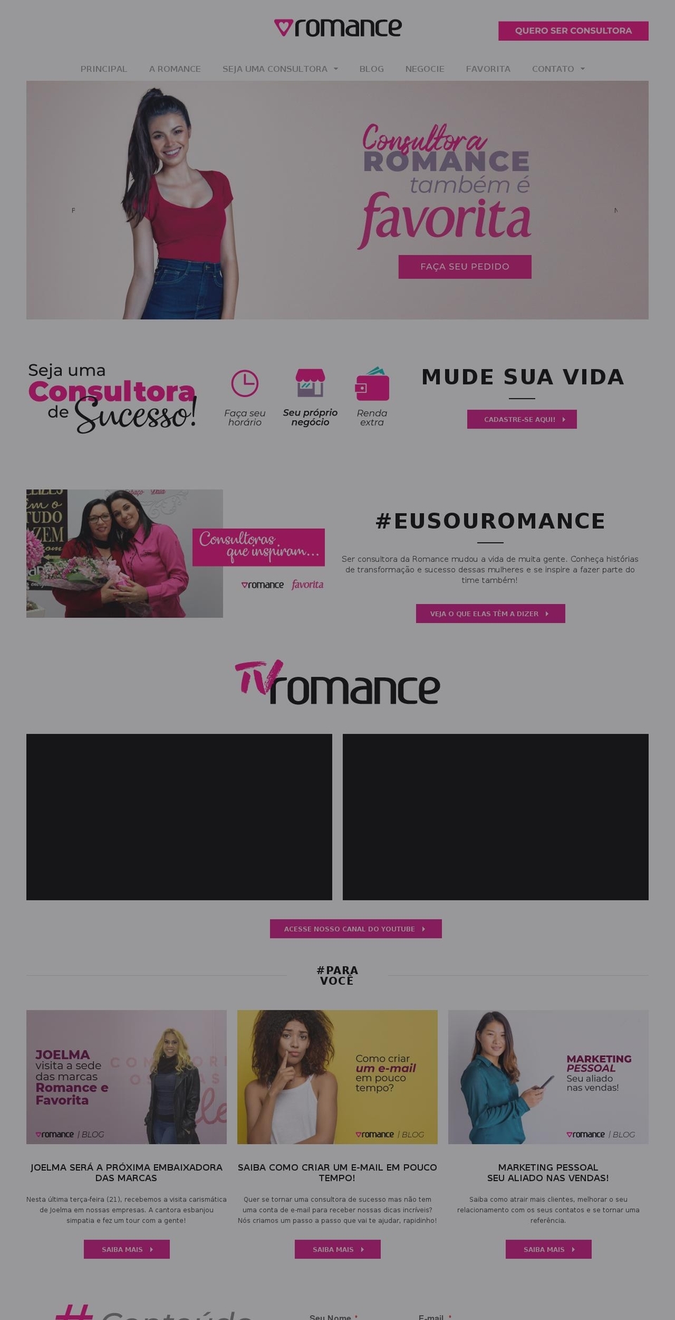 Kaspary Shopify theme site example romance.com.br