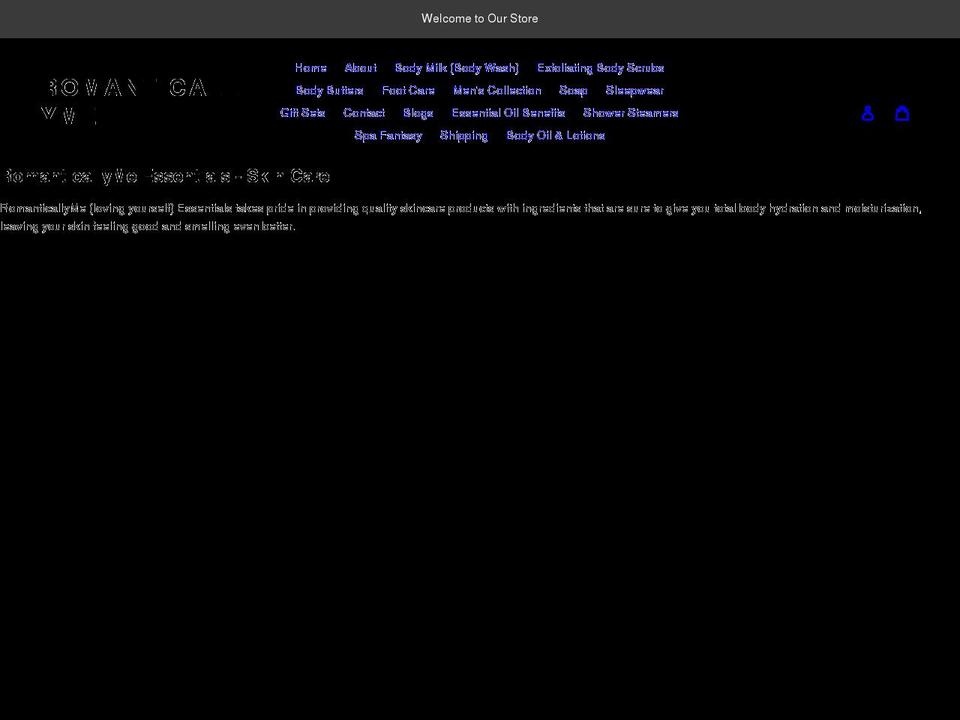 romanticallyme.com shopify website screenshot