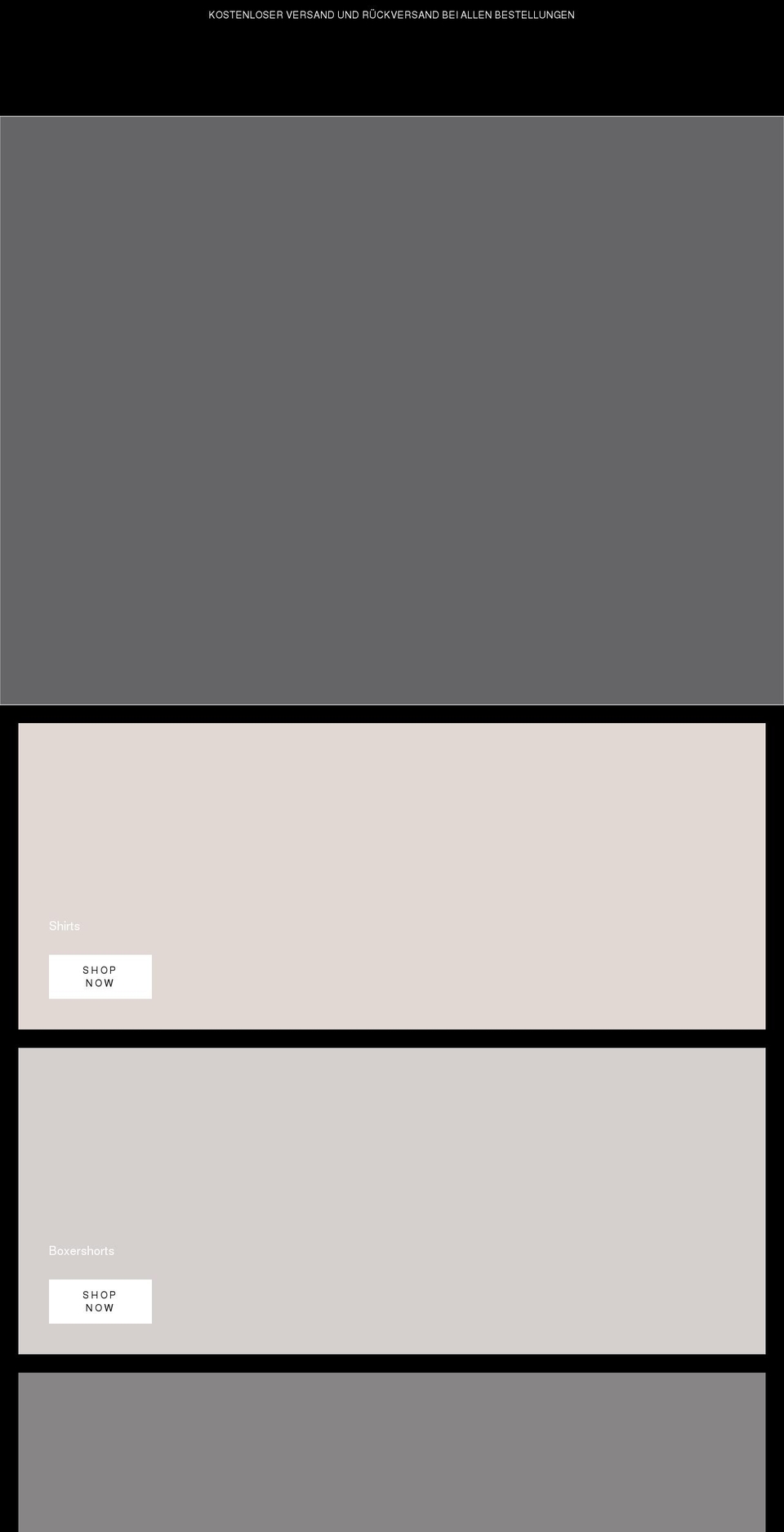 romberg-underwear.com shopify website screenshot