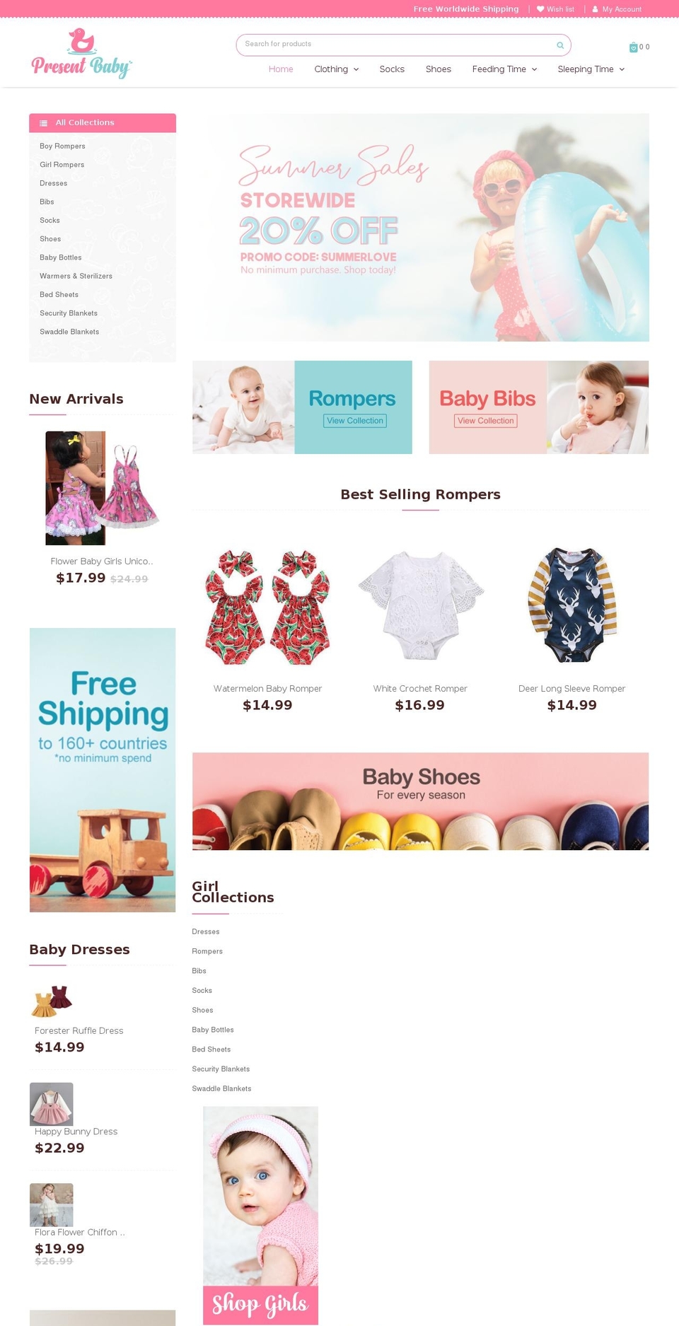 hellobaby-r10 Shopify theme site example romperbaby.com