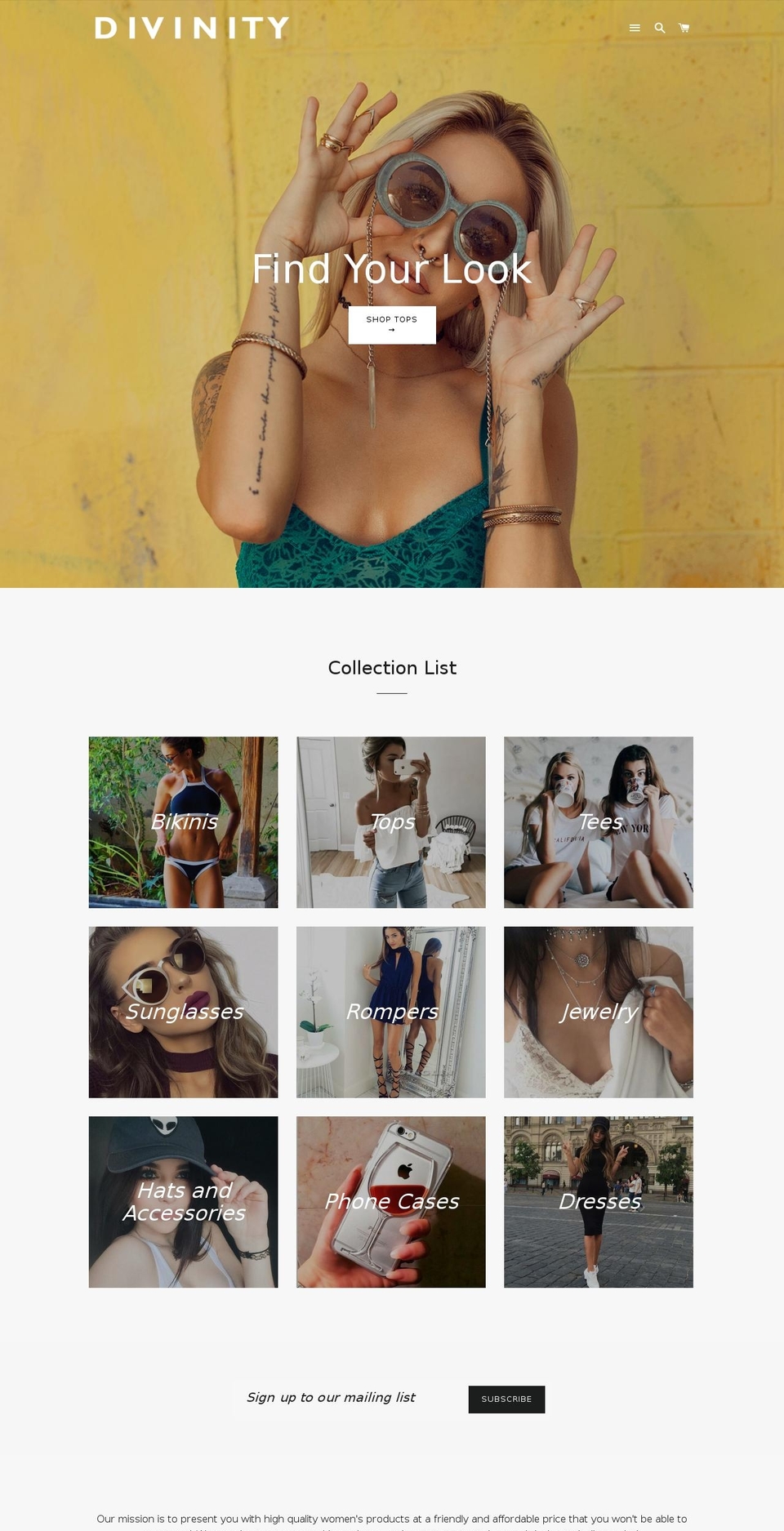 romphims.com — Shopify storefront screenshot