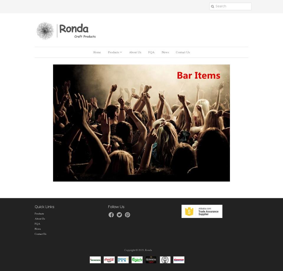 ronda-craft.com — Shopify storefront screenshot