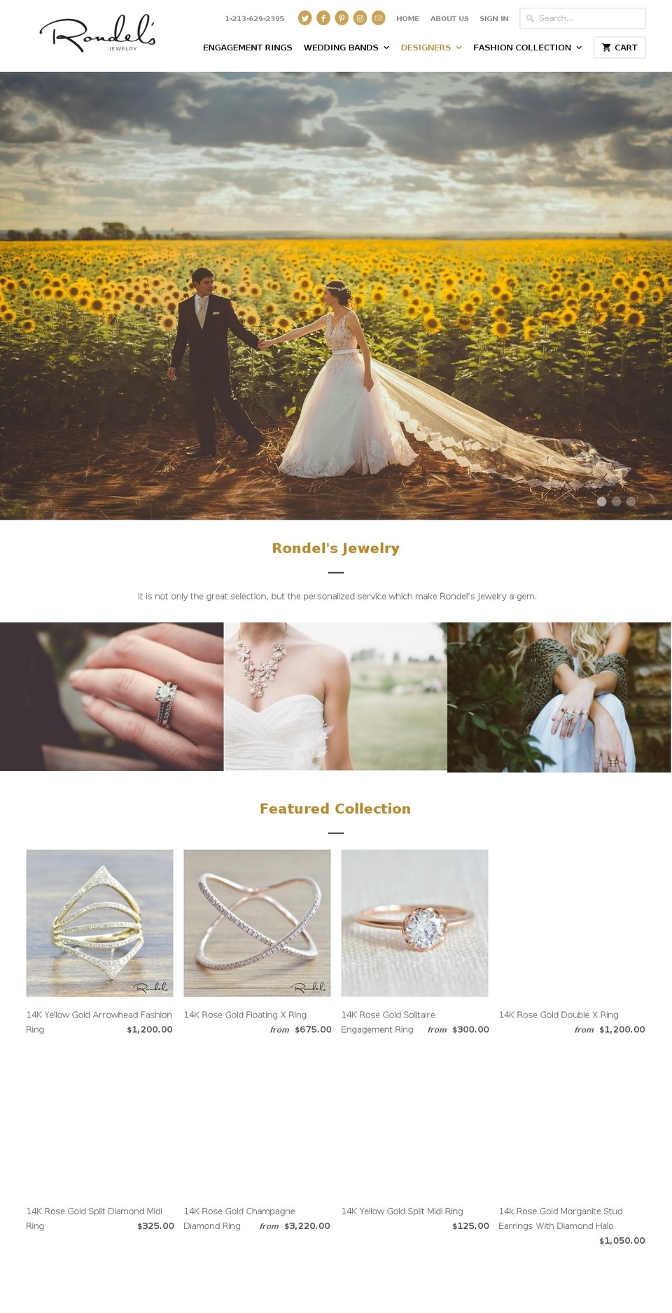 rondels.com shopify website screenshot