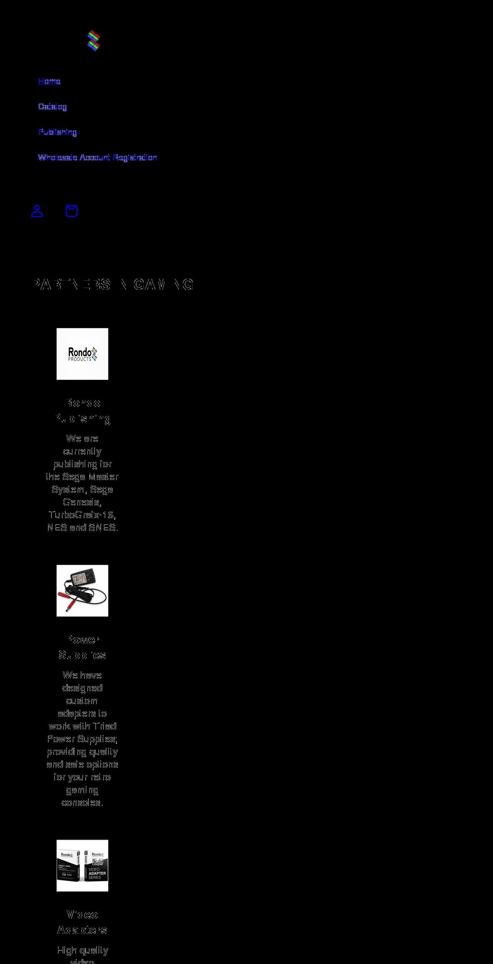 rondoproducts.com shopify website screenshot