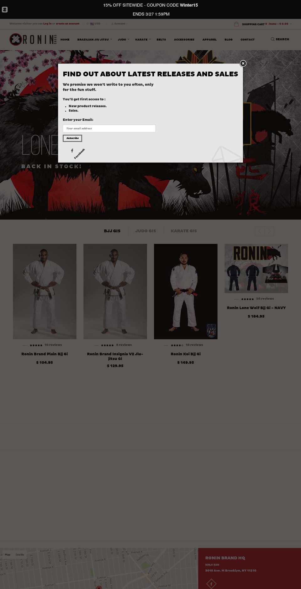 ap-gentshop-demo- Shopify theme site example roninbrand.com
