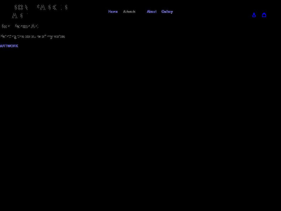 roniparker.co.uk shopify website screenshot